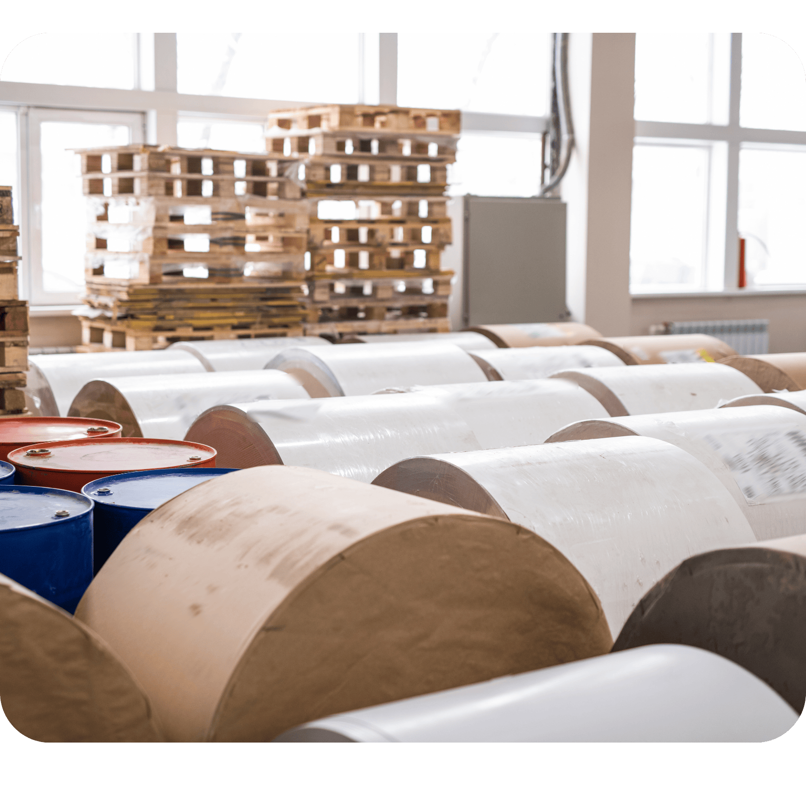Roll converting software for tracking rolls, sheets, pounds, feet, labels, WIP, scrap, scale data, and inventory movement